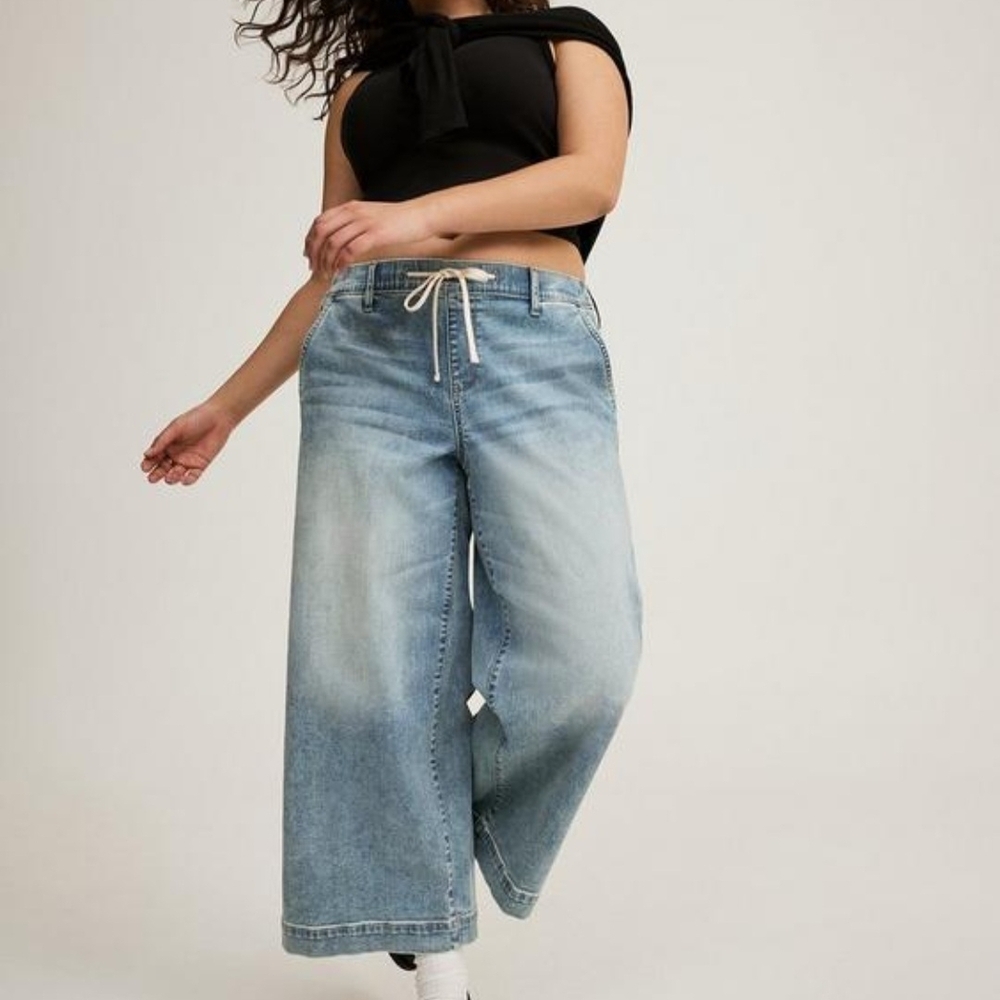 Torrid Light Blue Flare Jeans